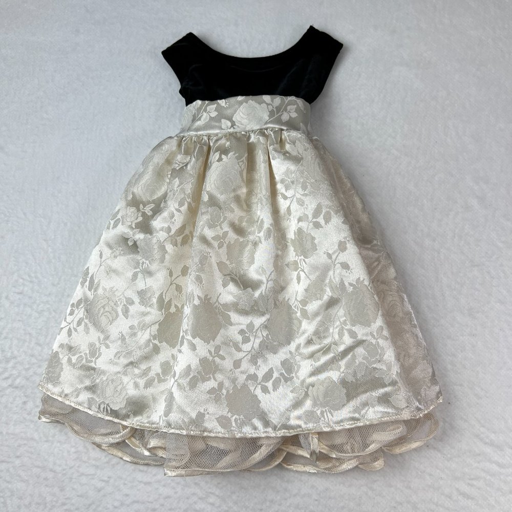 Toddler Sz 18M Kidture  Collection (Division of Ivy of CA) Black White
